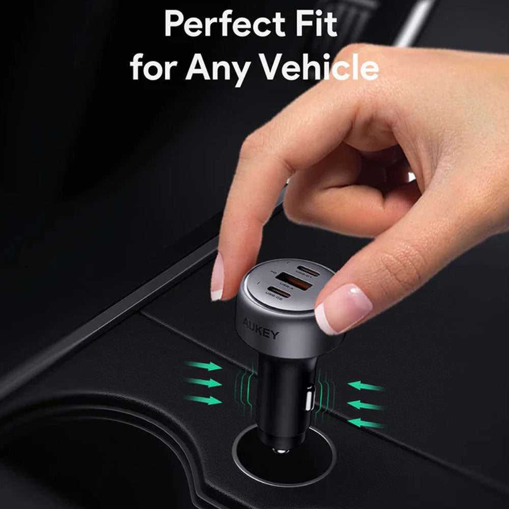 Aukey Pathfinder Mix 3 66W Fast Charging Car Charger (CC-P1)