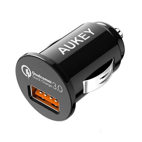 Aukey 18W Single Port Qualcomm Quick Charge 3.0 Car Charger (CC-T13)