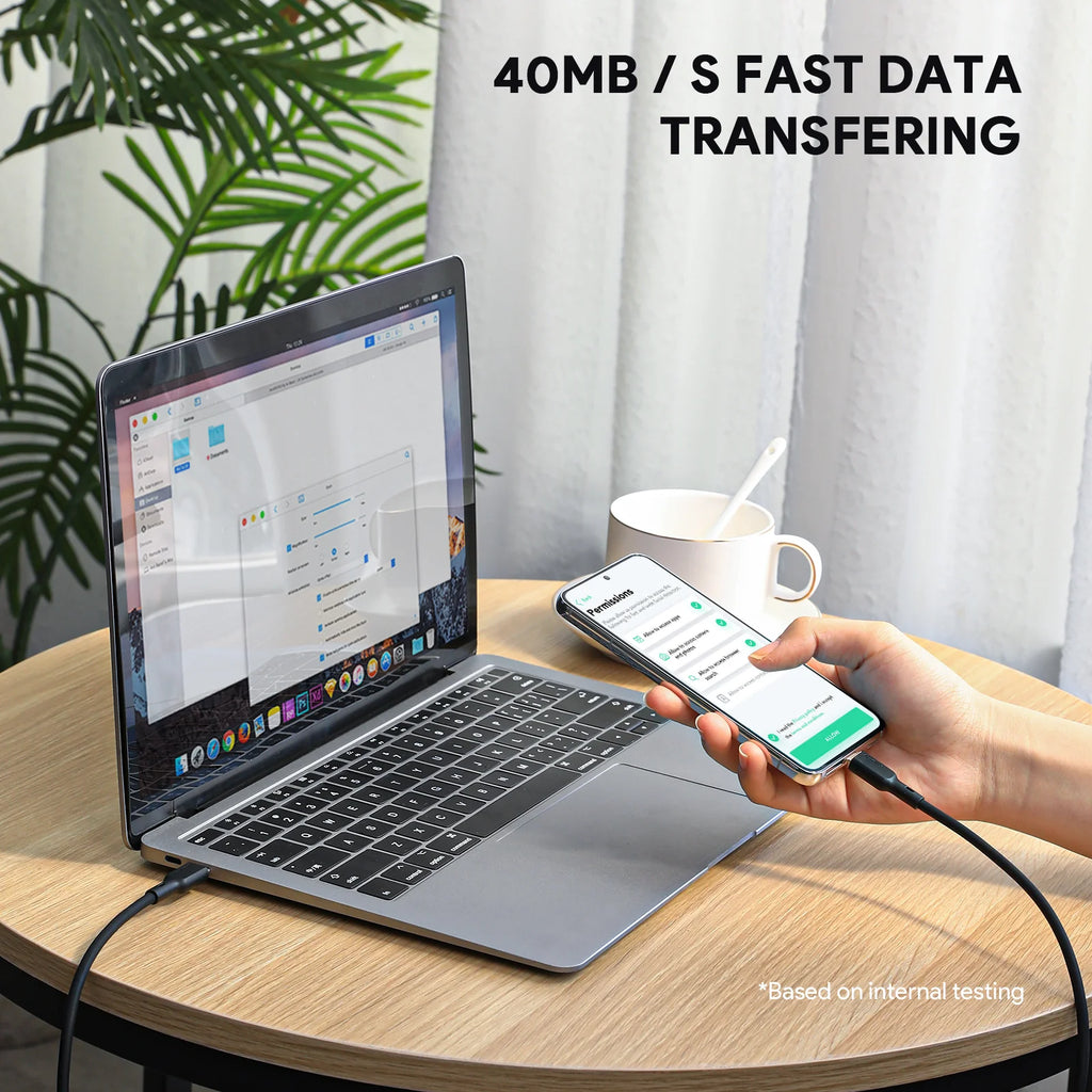 Aukey Circlet Blink 100W Silicone USB-C to USB-C Cable 1.8m (CB-SCC102)