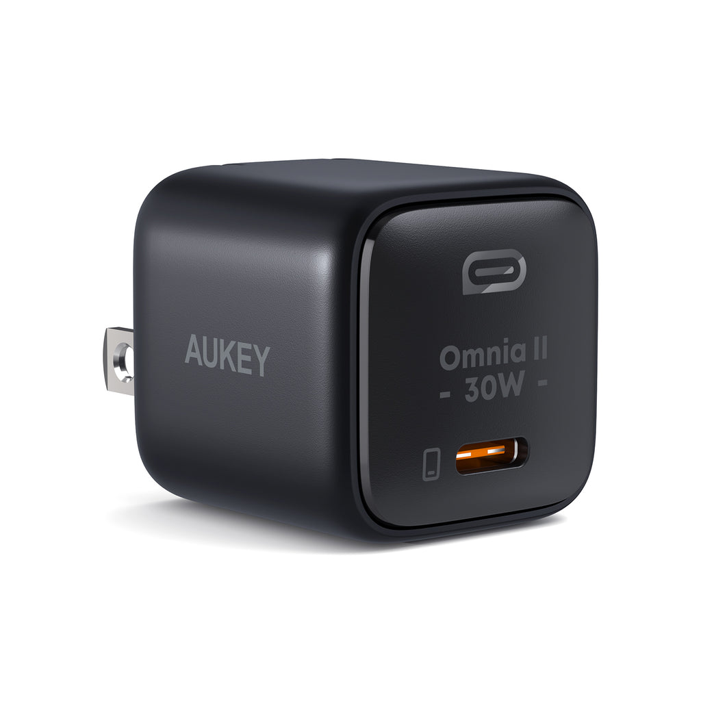 Aukey Omnia Mini 30W USB-C PD Charger with GaN Power Tech (PA-B1L)